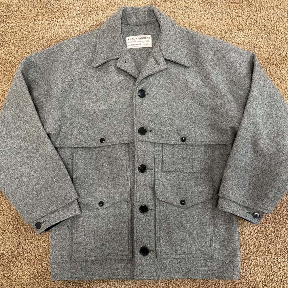 Filson Double Mackinaw Wool Coat